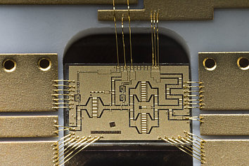 Galliumnitrid-Verstärker aus einem früheren Projekt des FBH