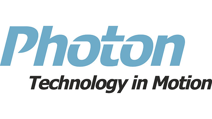 [Translate to English:] Logo von Photon Technology in Motion
