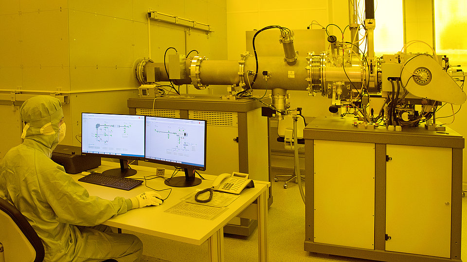  Operator terminal and beamline of the new ion implanter