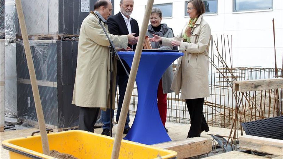 Laying of the foundation stone at FBH