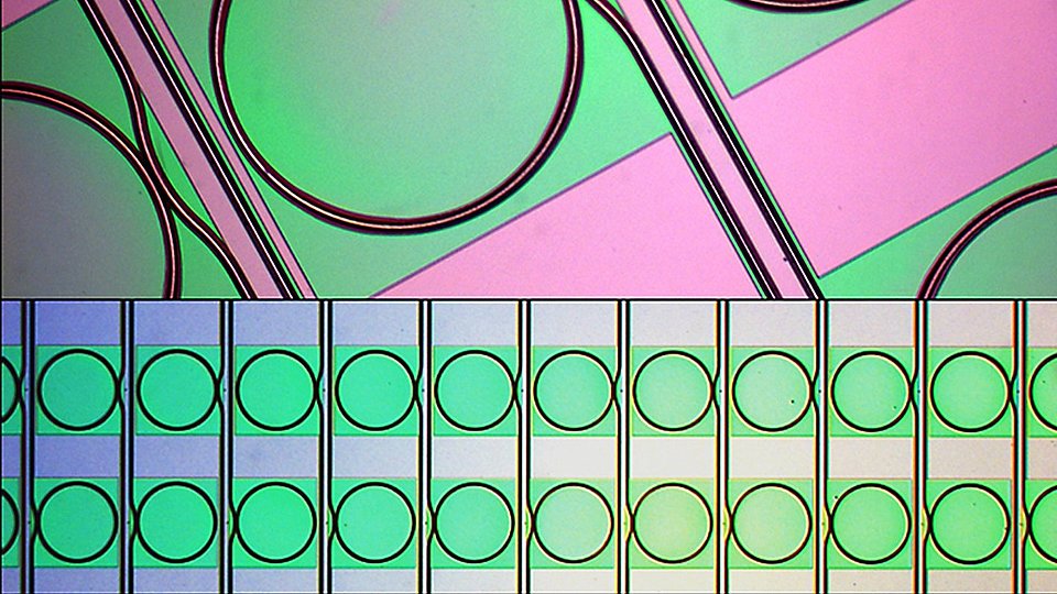 Silicon oxide on silicon chip