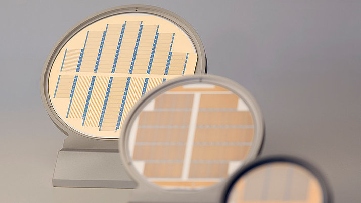 Verschiedene Laserwafer