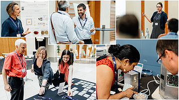 Impressionen von der letzten ICULTA-Konferenz: Vorträge, Posterpräsentationen, Ausstellung, ...