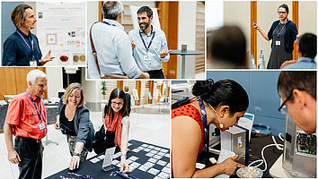 Impressionen von der letzten ICULTA-Konferenz: Vorträge, Posterpräsentationen, Ausstellung, ...
