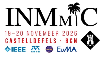 Logo für eine Veranstaltung mit dem Titel "INMMIC". Datum: 19.-20. November 2026 in Castelldefels, BCN.
