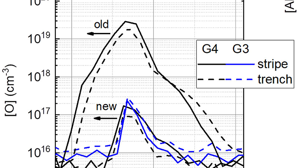 SIMS-profiles