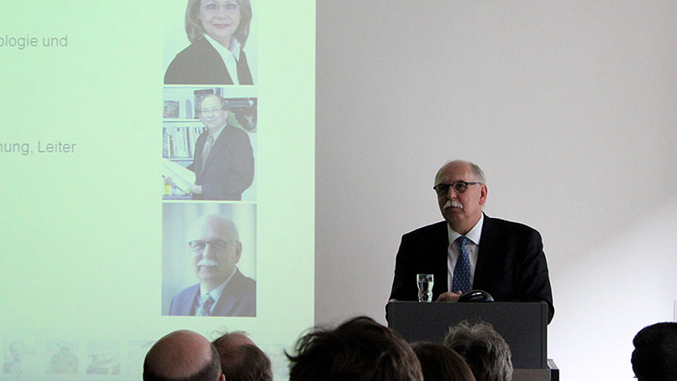 Grußworte von Matthias Kleiner, Präsident der Leibniz-Gemeinschaft.