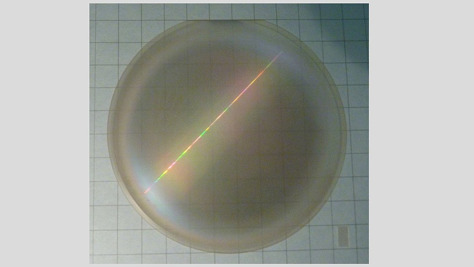 Galliumnitrid-Kristall aus der HVPE