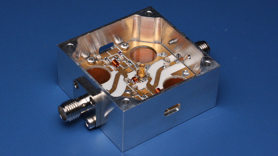 Prototyp eines GaN-Leistungsoszillators
