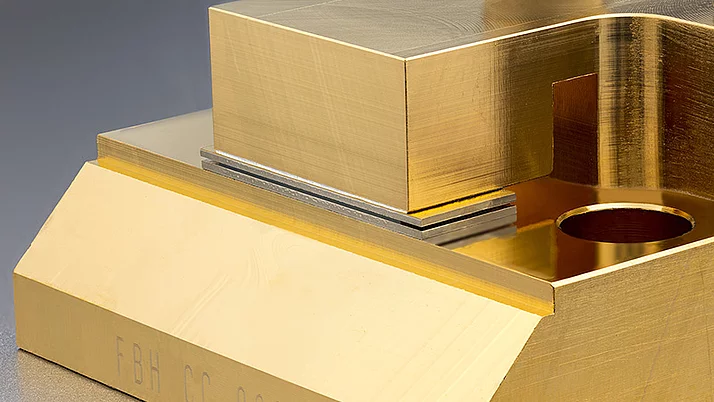 Detail shot of a high-power laser bar