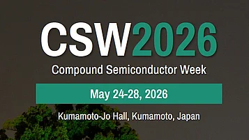 Veranstaltungsdetails für die Compound Semiconductor Week (CSW) 2026: Datum vom 24. bis 28. Mai 2026, Veranstaltungsort Kumamoto-Jo Hall, Kumamoto, Japan.
