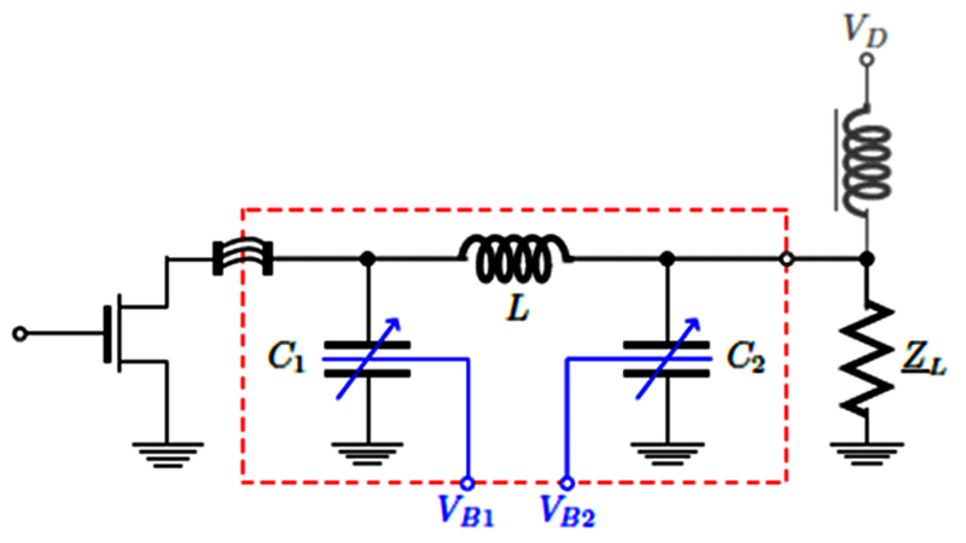 Discrete tunable prematching GaNBST transistors FerdinandBraun