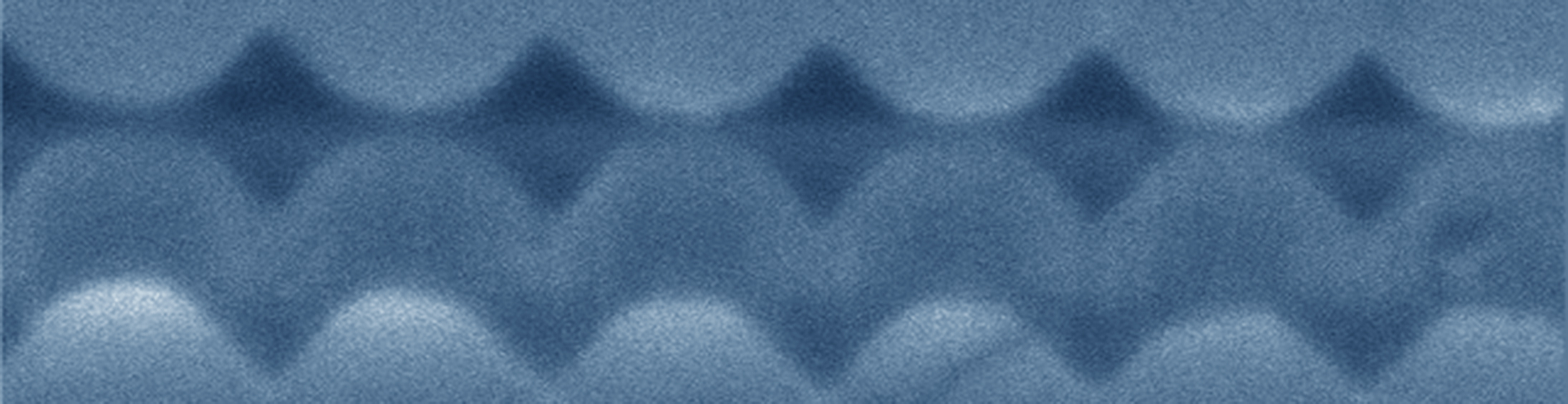 SEM showing a 30° tilted view of a suspended cavity